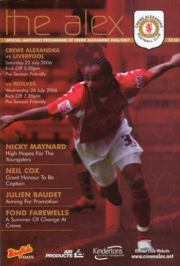 Match programme